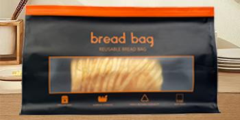 Reusable Zipper Sourdough Bread Bags To Keep Fresh Extra Large Bakery Bread Bags With Window For Bread Storage 2