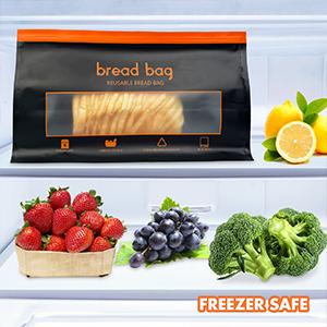 Reusable Zipper Sourdough Bread Bags To Keep Fresh Extra Large Bakery Bread Bags With Window For Bread Storage 4