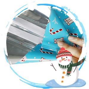 Package Holiday Drawstring Gift Bags With Tags, Christmas Foil Gift Wrapping Sacks Pouches For Xmas Presents Party 3