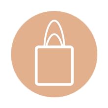 Canvas Grocery Bag 3pc XL Set With Real Pockets, Long Shoulder Strap And Short Handle. Heavy Duty, Foldable, Washable 6