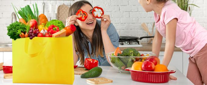 Reusable Grocery Shopping Bags - Non-Woven Tote Grocery Bags, Retail Bags, Party Favor Bags Gift Bags with Handles 0