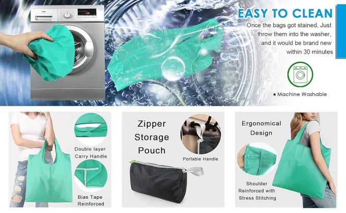 Reusable-Grocery-Bags-Foldable-Machine-Washable-Reusable-Shopping-Bags-Bulk Colorful 50LBS Extra Large Folding 1