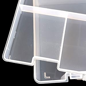 Organizer Storage Containers Tool Box With Adjustable Dividers For Beads, Crafts, Jewelry, Fishing Tackle, Building 1