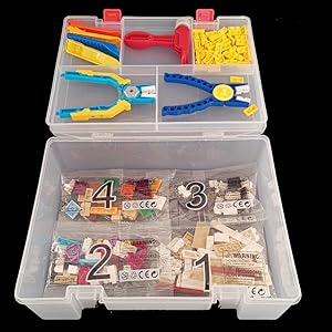 Organizer Storage Containers Tool Box With Adjustable Dividers For Beads, Crafts, Jewelry, Fishing Tackle, Building 4