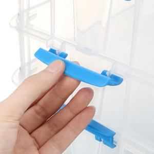 3-Tier Plastic Storage Containers With Lids, Handled Art Supply Craft Organizer Storage Box For Organizing Craft 4