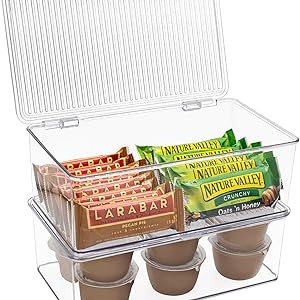 Organizer Bins- MultiPurpose & Versatile Stackable Cabinet Organizers Cosmetics, Laundry, Office Supplies 5