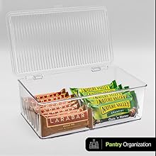 Organizer Bins- MultiPurpose & Versatile Stackable Cabinet Organizers Cosmetics, Laundry, Office Supplies 6