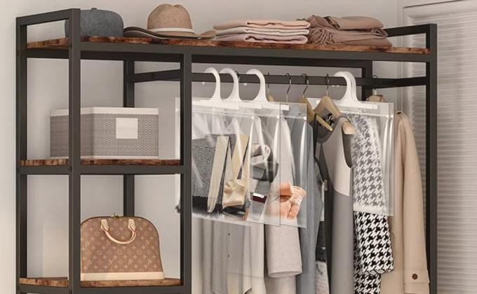 STORAGE, ORGANIZATION, VACUUM STORAGE BAGS, ROLL-UP BAGS, HANGING BAGS, COMPRESSED BAGS, VAC PACK 5