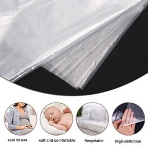 146"/12ft Plastic Sofa Couch Cover,Furniture Covers,Waterproof Couch Covers, Couch Covers For Sectional Sofa 7