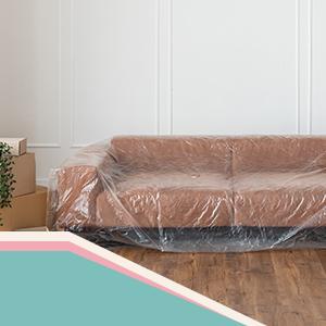 Furniture Cover – Dust-Proof Moving Bag For Sofa, Moving Boxes – Clear & Odorless Plastic Bag For Moving 2