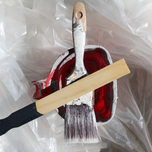 Wholesale Drop Cloth Plastic Drop Cloth For Painting Plastic Embossed Drop Cloth Furniture Masking Manufacturer 10