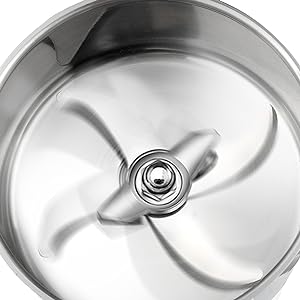 Powder Grinder 300g Electric Grain Mill Grinder Safety Upgraded Spice Grinder Pulverizer Stainless Steel Machine 1