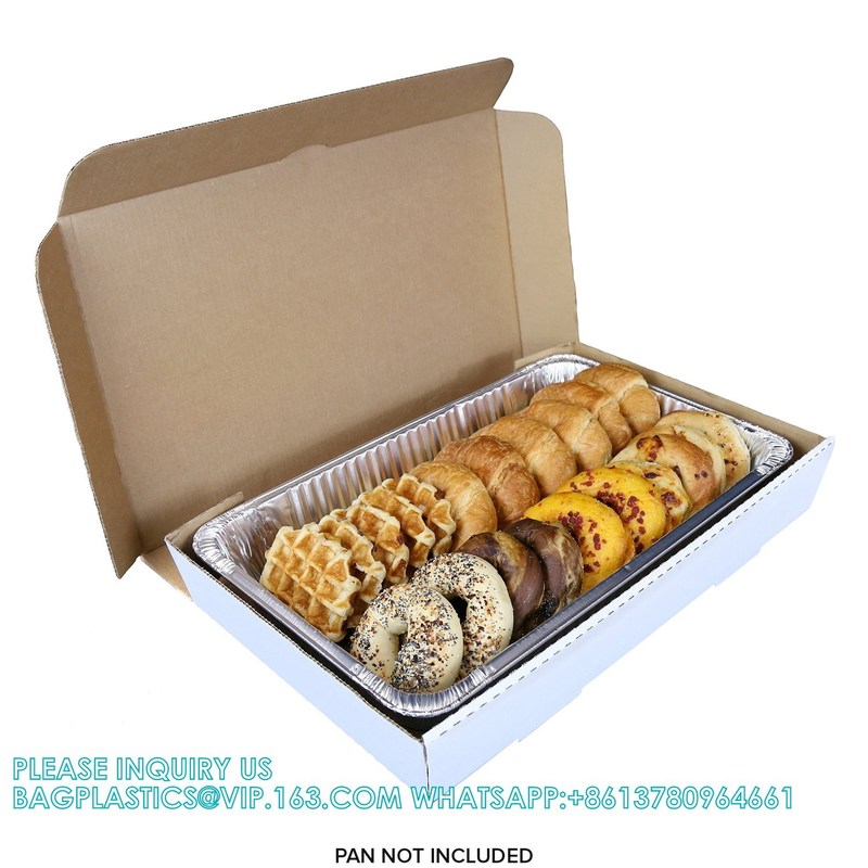 Full Pan White Corrugated Catering Box, Food Case, Food Box, Corrugated ...