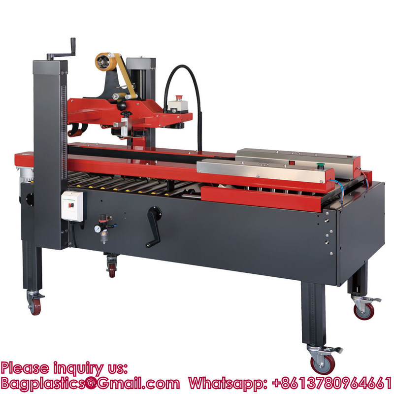 Economy Type Automatic Top & Bottom Belt Driven Carton Sealer Box ...