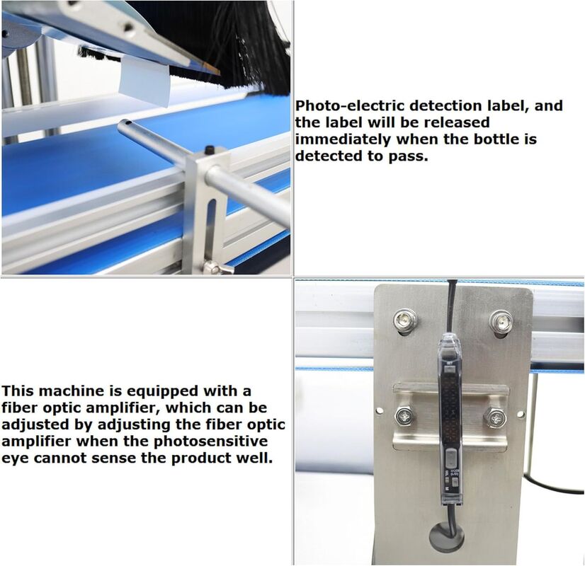 High Speed Marking Bottle Labeling Machine 110V Automatic Desktop ...