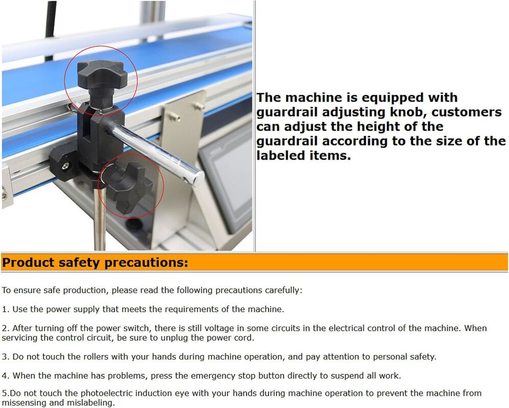 High Speed Marking Bottle Labeling Machine 110V Automatic Desktop ...
