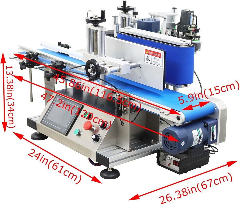 High Speed Marking Bottle Labeling Machine 110V Automatic Desktop ...